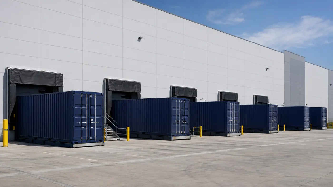Pallet-Wide Dağıtım Merkezi Operasyonu